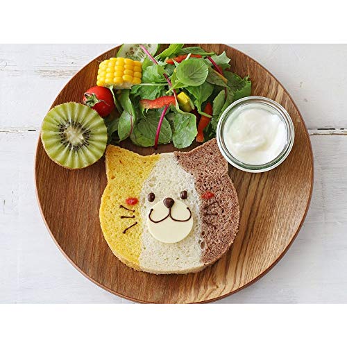 Cotta Japan Cat Bread Loaf - Compact and Adorable 150x150x95mm