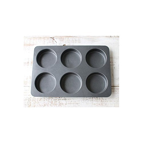 Cotta English Muffin Mold Set - 6 Pieces - Japan 91413