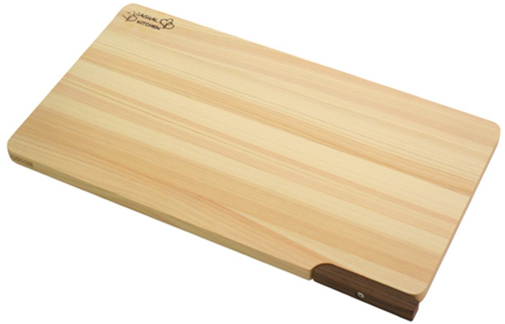 Daiwa Industry 36Cm Hinoki Wood Chopping Board Stand - Japan Made, Dishwasher Safe, Resistant to Mildew