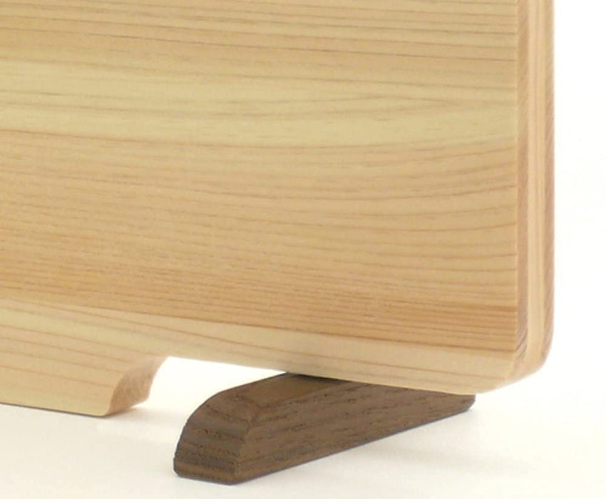 Daiwa Industry 36Cm Hinoki Wood Chopping Board Stand - Japan Made, Dishwasher Safe, Resistant to Mildew