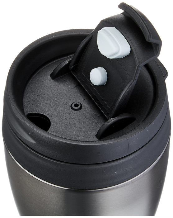 Doshisha 360Ml Vacuum Insulated Tumbler Mug with Lid - Japan Black-Kiichin - The #1 Place for Japanese Goods in Your Hand!