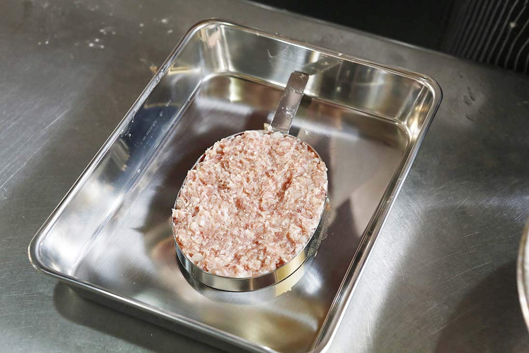 Ebm 18-8 Hamburger Ring Oval 150G-Kiichin - The #1 Place for Japanese Goods in Your Hand!