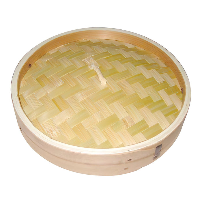 30cm Cedar Steamer with Lid - Enhance Your Cooking Experience