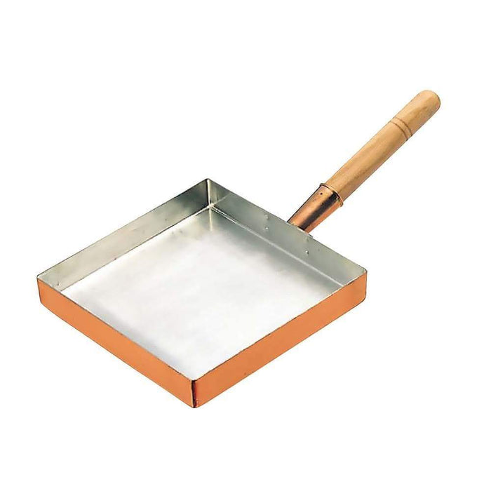 Ebm Copper Tamagoyaki Square Omelette Pan - Authentic Kanto Style 21cm