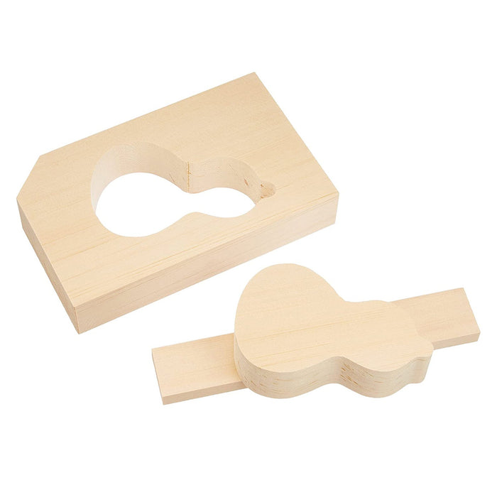 Ebm Hinoki Cypress Wooden Rice Mold - Authentic Japanese Rice Mold for Perfectly Shaped Rice