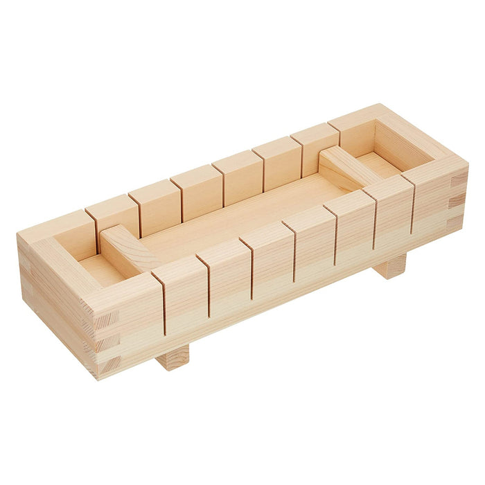 Ebm Hinoki Cypress Sushi Press - Wooden Sushi Mold for Perfect Sushi