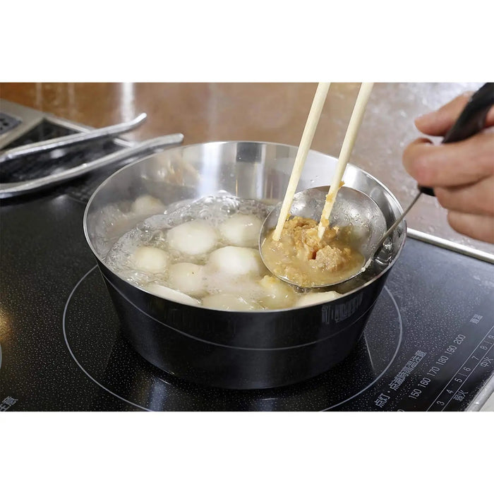 15cm Ebm Molybdenum Steel Yattoko Pot Enhance Your Culinary Experience