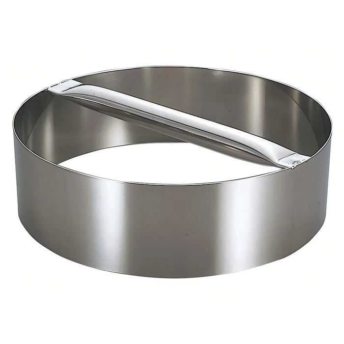 Ebm Stainless Steel Pizza Dough Cutter - 8 inch Slicing Ring