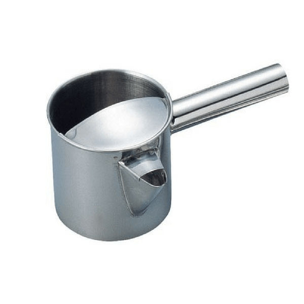 Ebm Stainless Steel Takoyaki Batter Pouring Funnel Pitcher - Medium Size (1.1 L)