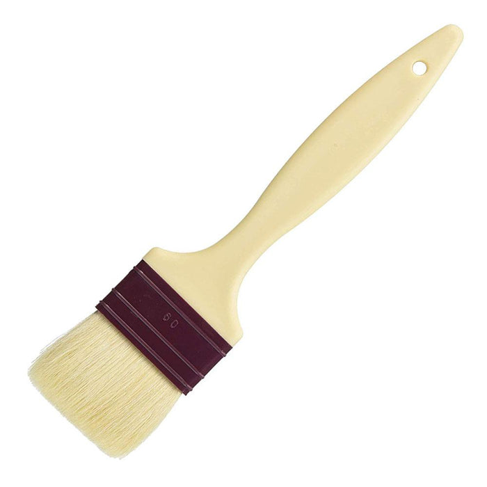 60mm White Goat Cooking Brush by Ebm