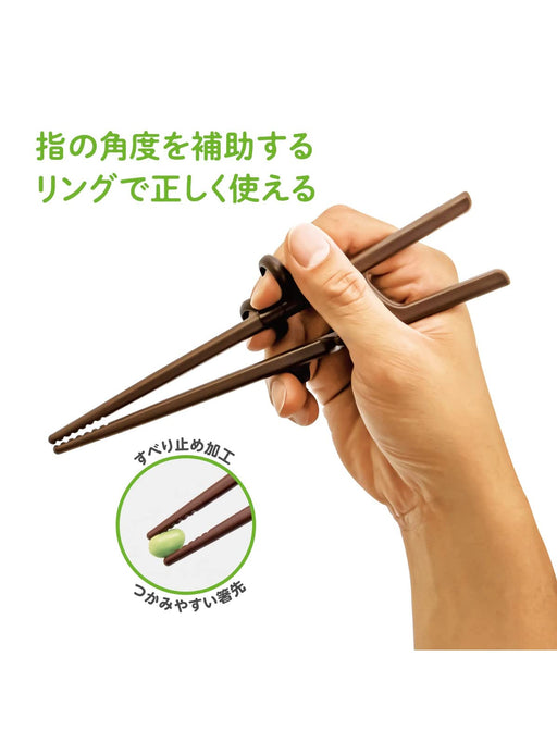 Asahi Koyo Dark Brown Chopsticks for Adults - 20cm Length-Kiichin - The #1 Place for Japanese Goods in Your Hand!