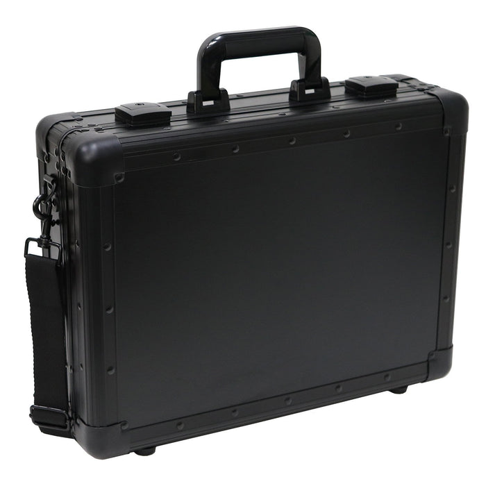 Engineer Aluminum Trunk Tool Case Black Ka-58 450x330x135mm