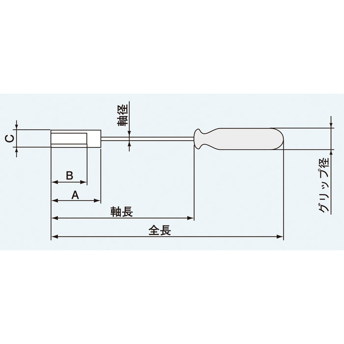 工程师螺母起子 3mm DN-01