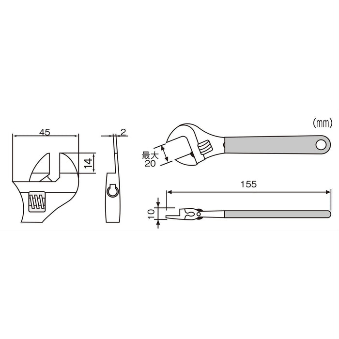 Engineer Smart Monkey TWM-03 155mm 細尖