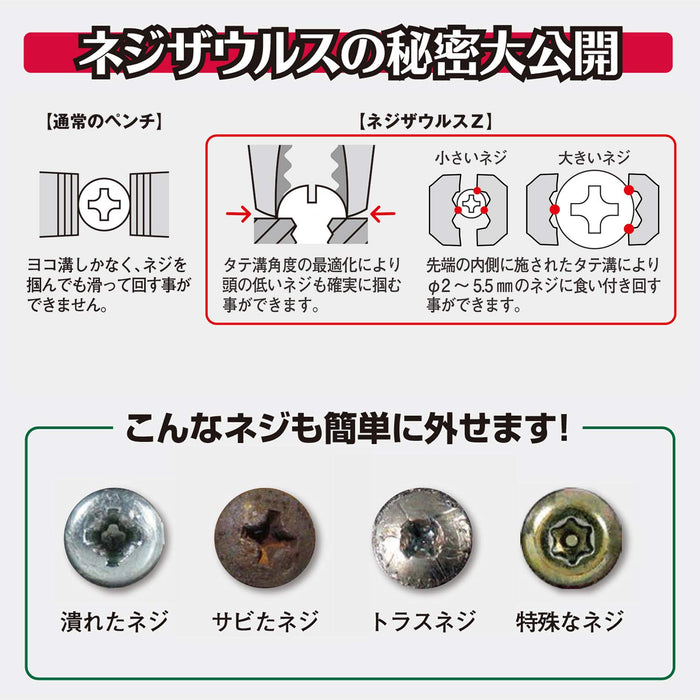 Engineer Nejisaurus PZ-60 螺絲 Φ2-5.5mm 鞣製/壓碎/生鏽