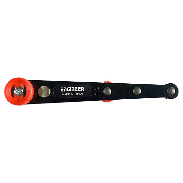 Engineer DR-05 Offset Ratchet +2/-6mm 40mm Black Tip