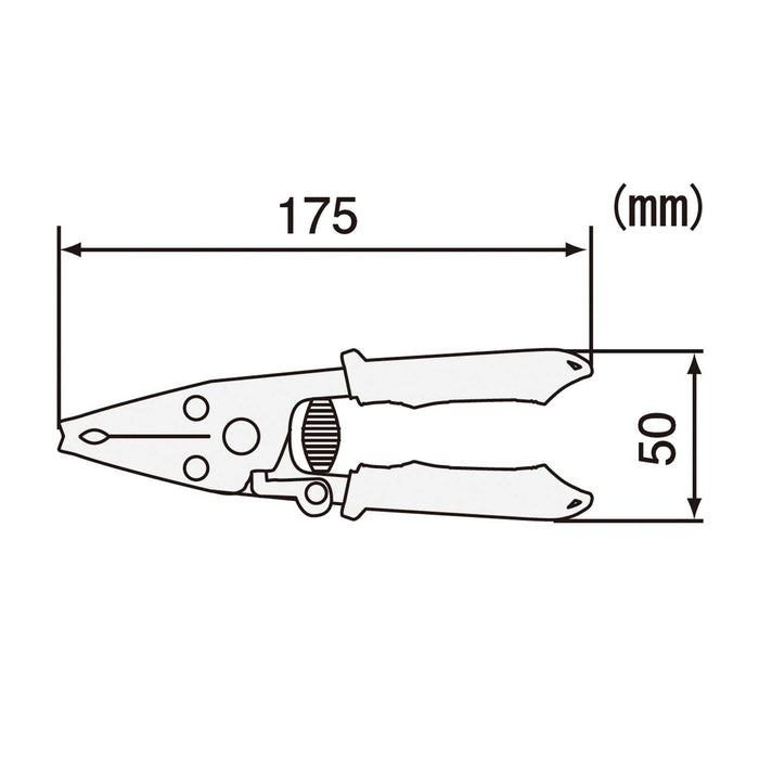 Engineer PA-07 Wire Stripper for Thick Wire