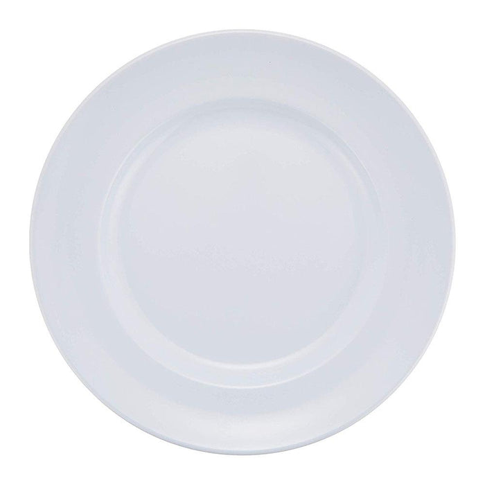 Entec Large White Melamine Ramen Bowl Saucer