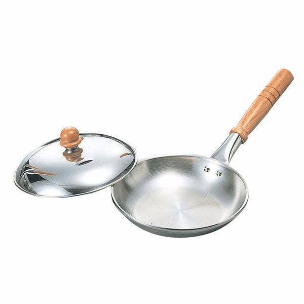 Fujinos Stainless Steel Oyakodon Pan with Lid - Japanese Hsd-160