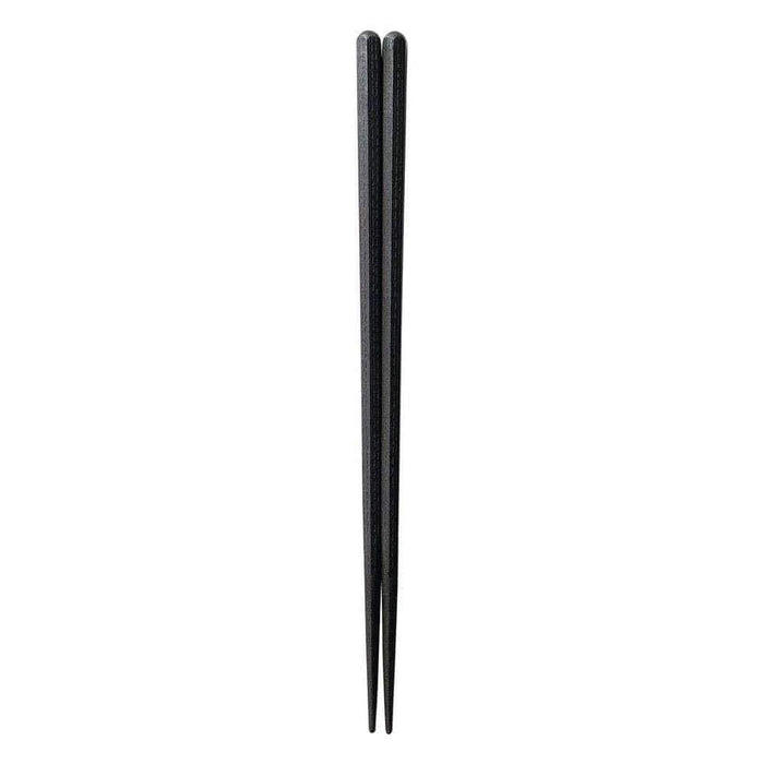 Premium Black Hexagonal Japanese Chopsticks by Fukui Craft