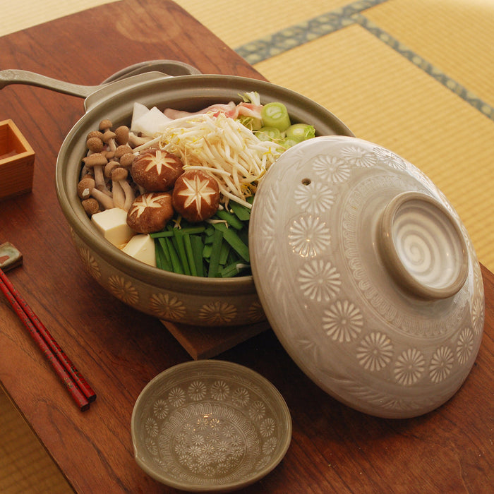 银浦万古烧莲华汤勺＆匙架 小套装（莲华勺＆匙架）