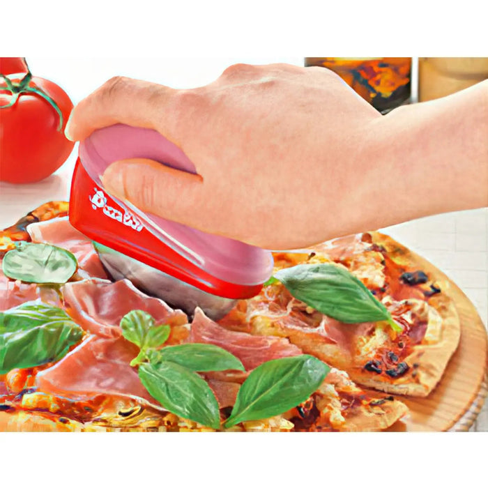 GS Home Products Stainless Steel Pizza Cutter Wheel - Green, Efficient and Durable