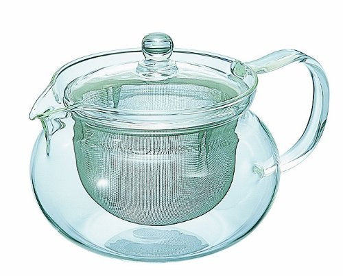 Hario Chacha Kyusu Maru 茶壶 日本 450 毫升 - 正品进口