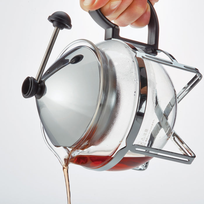 Hario Chan-4Sv Silver 4-Person Teapot