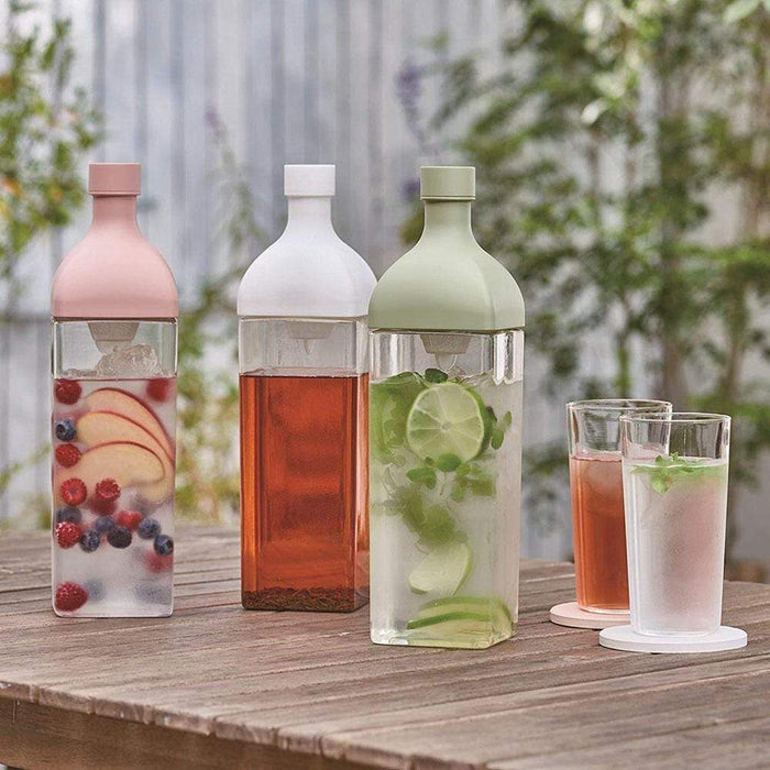 Premium White Hario Filter-In Ka-Ku Bottle - Enhance Your Filtering Experience-Kiichin - The #1 Place for Japanese Goods in Your Hand!