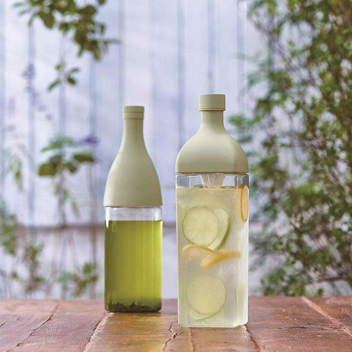 Premium White Hario Filter-In Ka-Ku Bottle - Enhance Your Filtering Experience-Kiichin - The #1 Place for Japanese Goods in Your Hand!