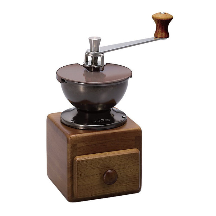 Hario Mm-2 Brown Hand Coffee Grinder - Compact Mill from Japan