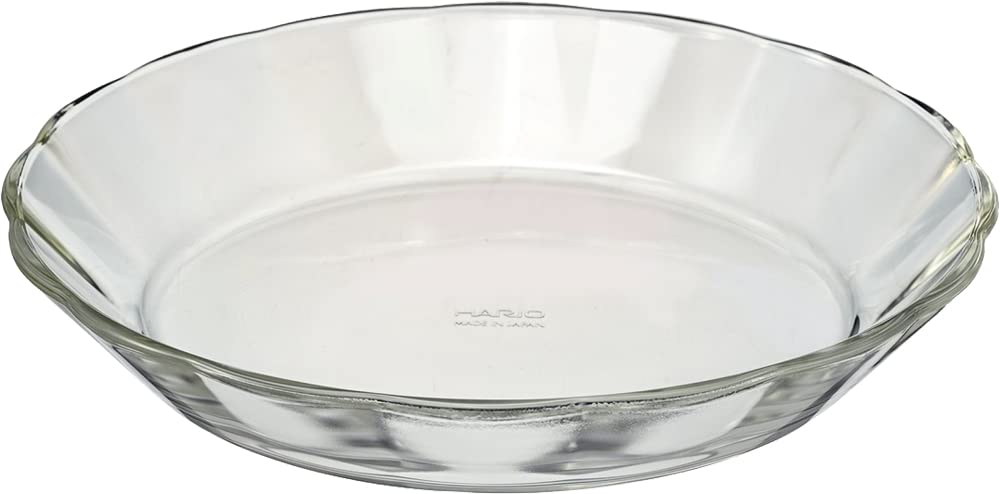 Hario Japan Heat Resistant Glass Plate 1100Ml Buono Kitchen Clear