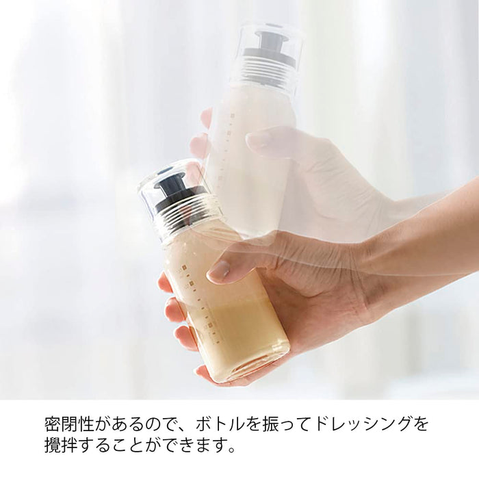 Hario Shake Make Pour Store 调味瓶 细长型 240 毫升 黑色 Dbs-240B - 适用于洗碗机