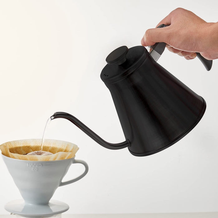 Hario V60 Drip Kettle Gas-IH Compatible 800ml VKF-120-MB