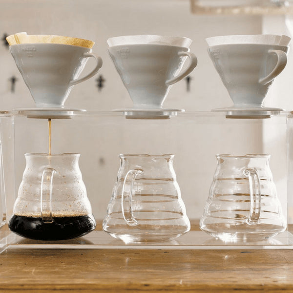 Hario V60 Arita 瓷器手工滤泡式咖啡滤杯（1-2 杯）+勺子