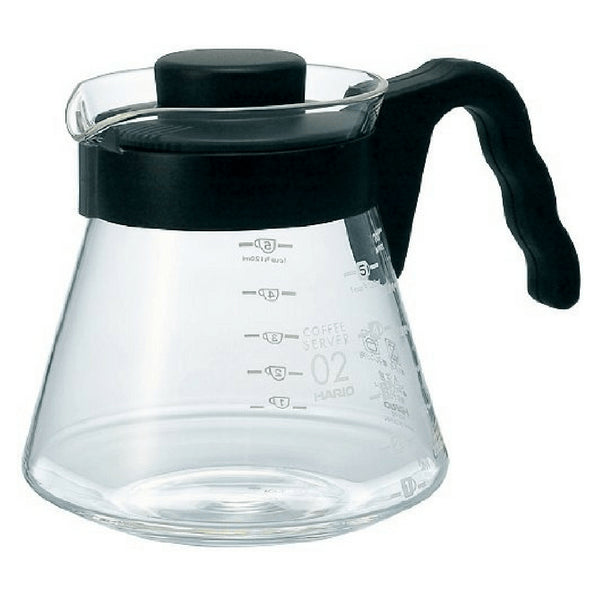 Hario V60 Glass Coffee Server with Angled Handle - 700ml