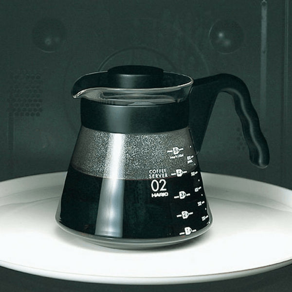 Hario V60 玻璃咖啡壶带斜角手柄 - 700 毫升