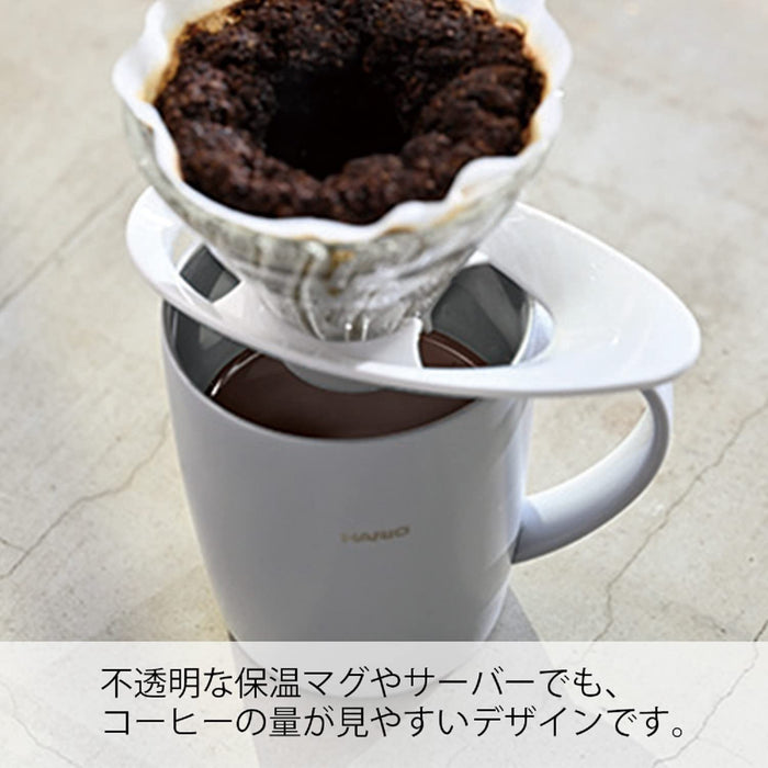 Hario V60 VDGR-02-B 玻璃滴头 1-4 杯 日本 黑色