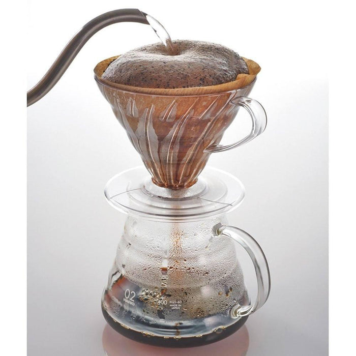 Hario V60 Japan Pour Over Coffee Dripper Vd-02T 1-4 Cups + Scoop