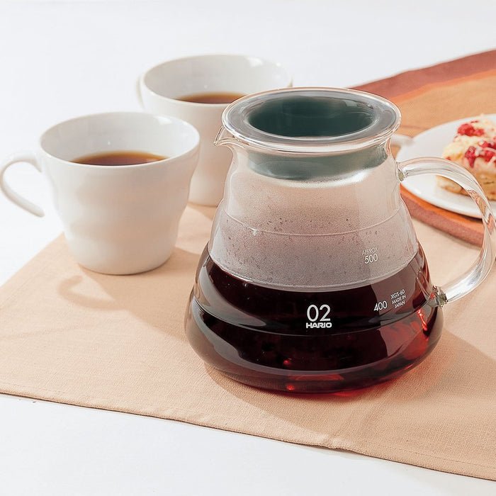 Hario V60 Clear Range 服务器 360ml - XGS-36TB 日本