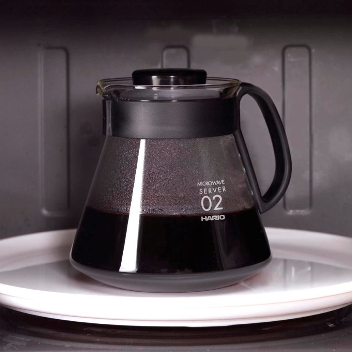 Hario V60 系列伺服器 360ml 黑色 - 日本製造 Xvd-36B