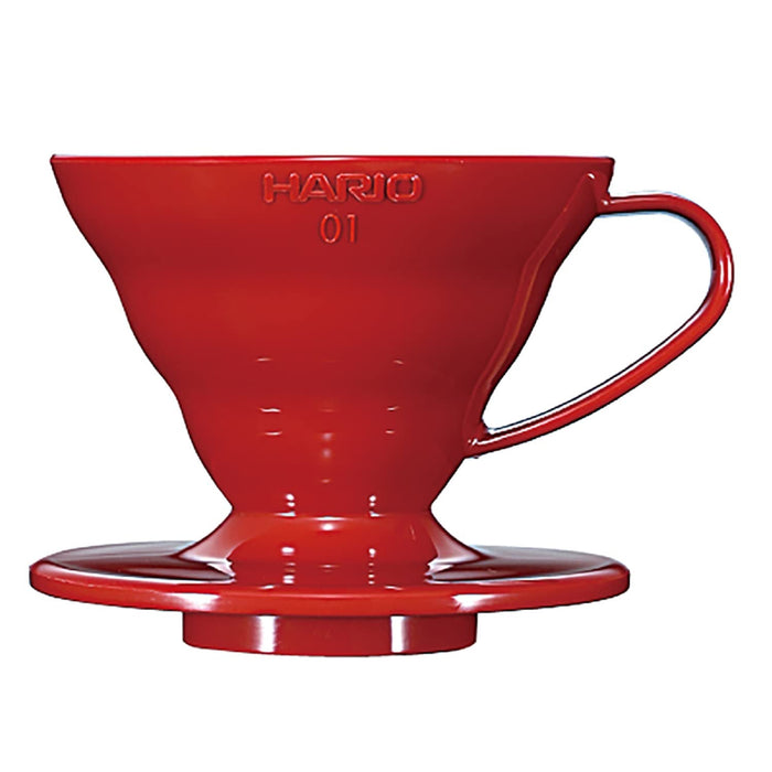 Hario V60 咖啡滴滤器 01 红色 VDR-01-R 1-2 杯