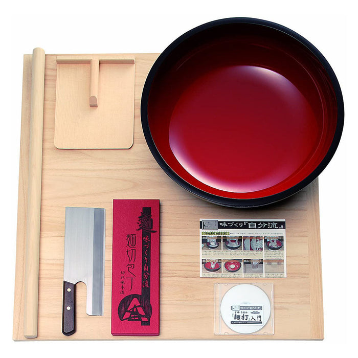 Hounen Handmade Soba Set - Authentic and Artisanal Soba Making Kit