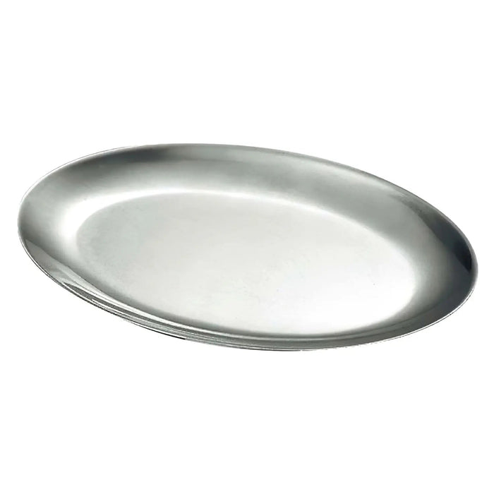 Ikeda Japan Stainless Steel Snack Plate - Compact and Durable