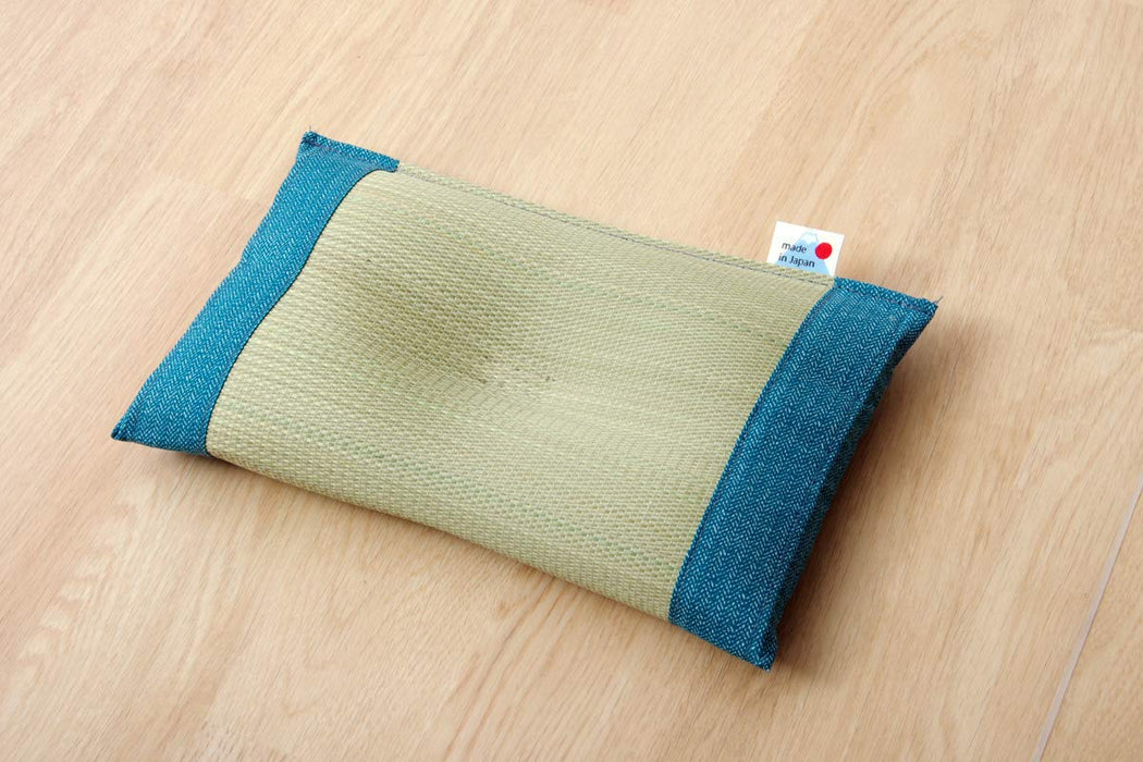 Ikehiko Japan Flat Pillow 30X20Cm Blue - Quality Sleep Essential