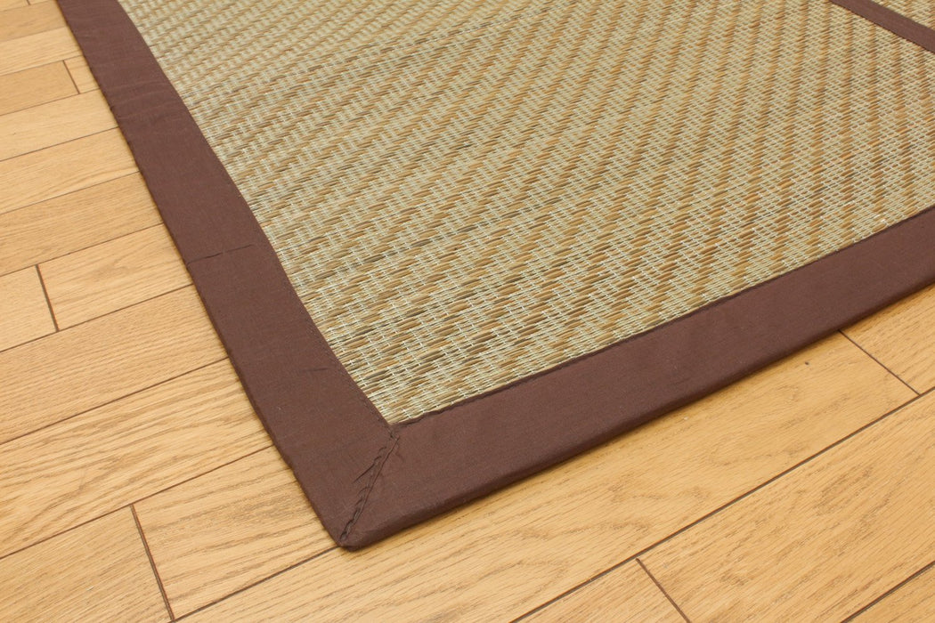 Ikehiko Rush Rug Carpet 2 Tatami - 200X200Cm - Made In Japan