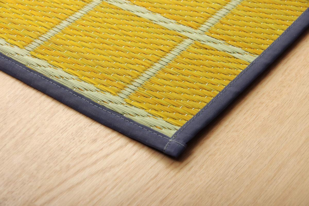 Ikehiko Rush Tatami Kitchen Mat - Japanese Made, Size Check