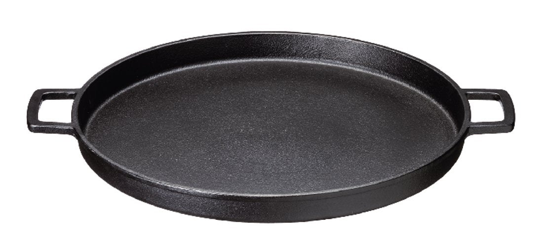Ishigaki Iron Plate - Round 32cm - Yakisoba Okonomiyaki Yakiniku - Japan