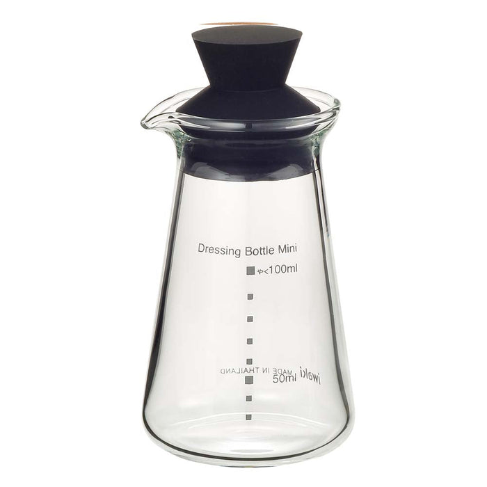 Iwaki Glass Dressing Bottle 100ml - Heat Resistant & Stylish