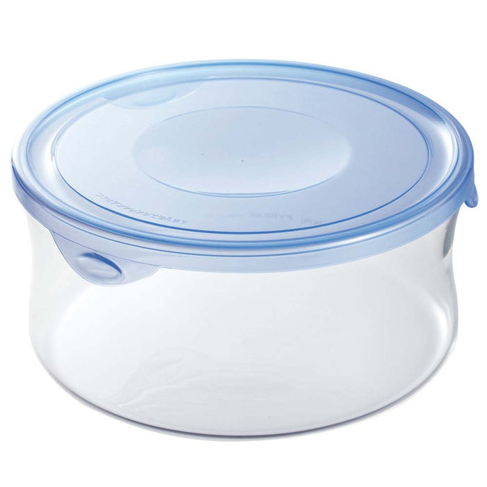 Iwaki 1.3L Round Heat-Resistant Glass Food Container